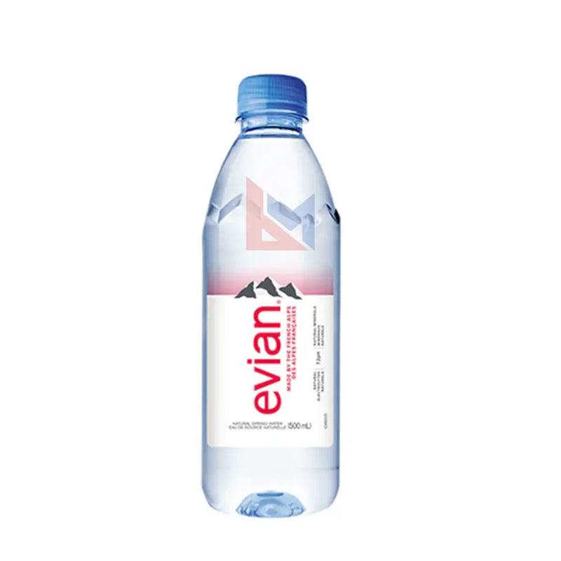 Evian - Natural Spring Water PET - 24 x 500 ml