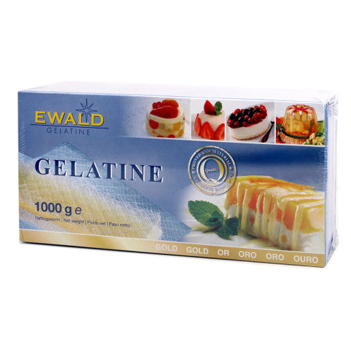 Ewald - Gelatine Gold Leaf Box - 1 Kg