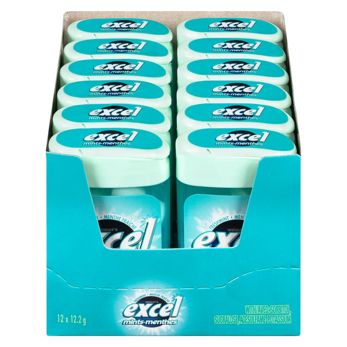 Excel - Mints Fresh Mint - 12 x 12.2g