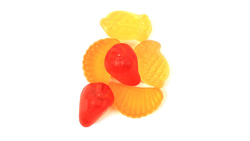 Exotic Jelly Fruits Natural Color & Flavors Vegan Bulk Gummies - 3 kg