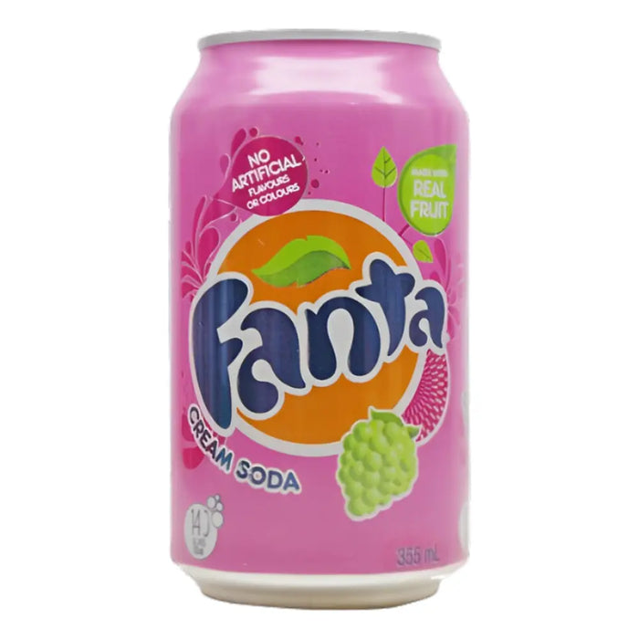 Fanta  - Cream Soda - 12 x 355 ml