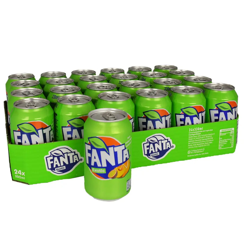 Fanta - Exotic Soda - 24 x 330ml