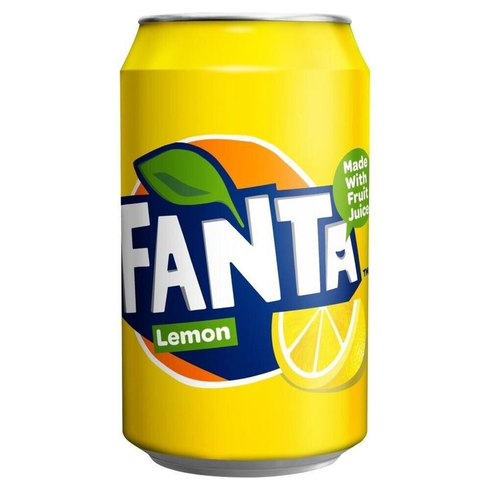 Fanta - Lemon Soda - 24 x 330ml