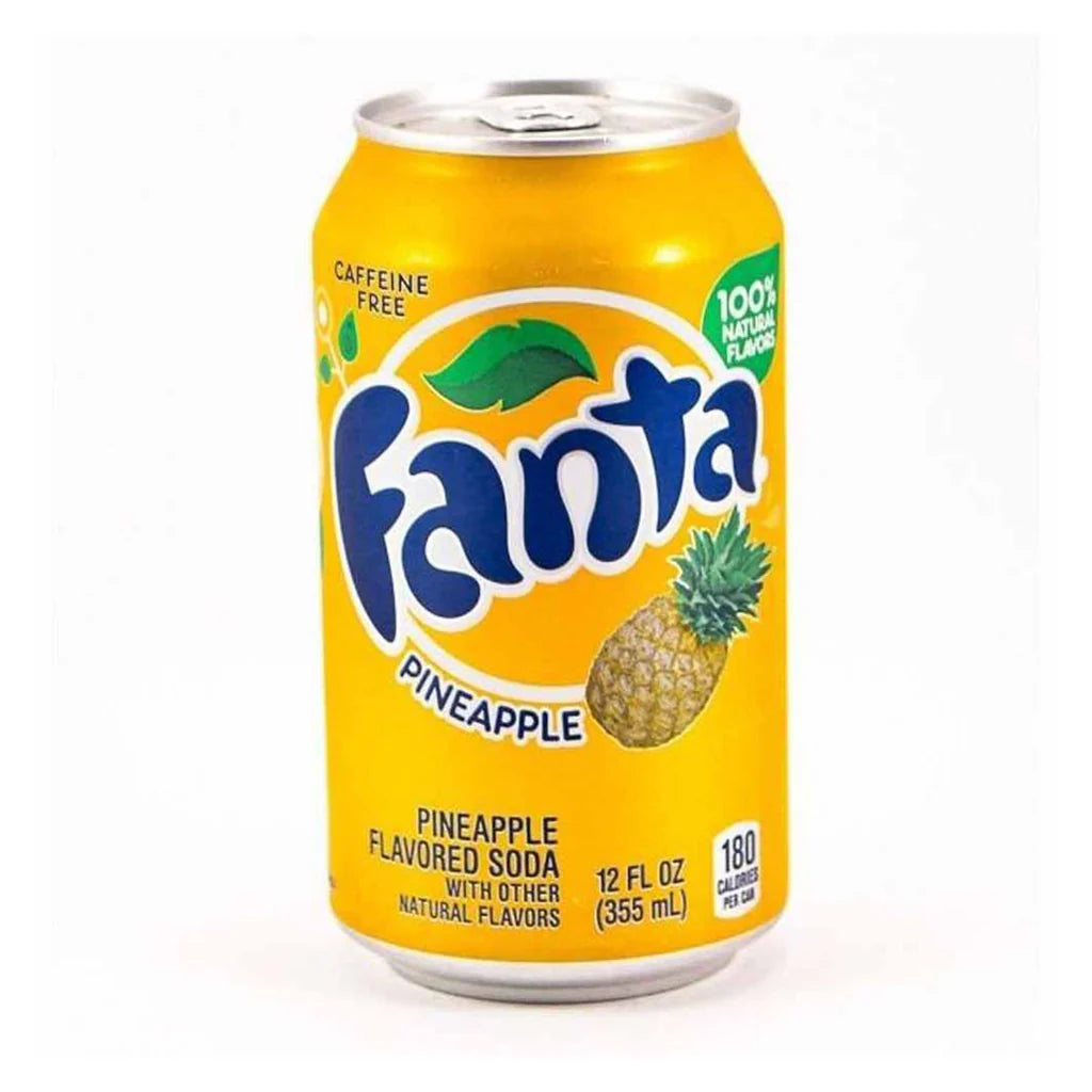 Fanta Pineapple Soda 12 x 355ml, Soft Drinks Supplier Near Me — Bulk Mart