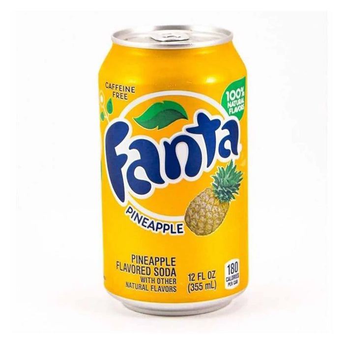 Fanta - Pineapple Soda - 12 x 355ml