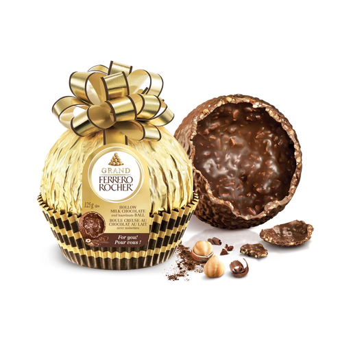 Ferrero Rocher - Grand Milk Chocolate Ball - 8 x 125g