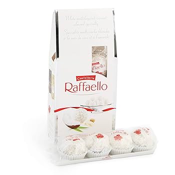Ferrero Rocher - Raffaello 8 Piece Stand-Up Bag - 6 x 80g
