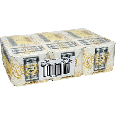 Fever-Tree Light Tonic Water Cans - 24 x 150 ml