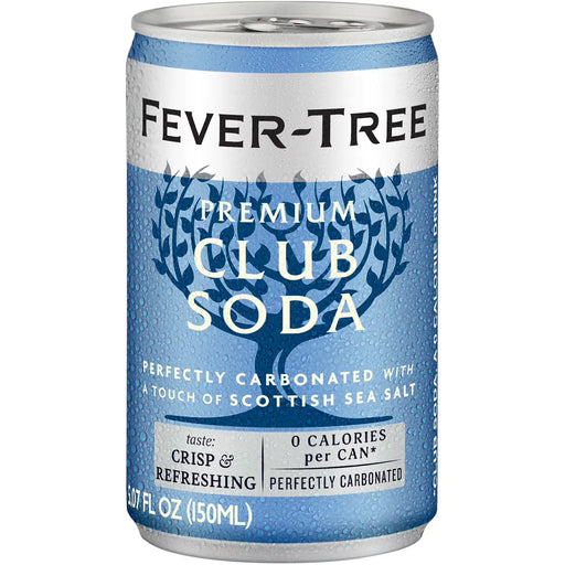 Fever-Tree Premium Club Soda Cans - 24 x 150 ml