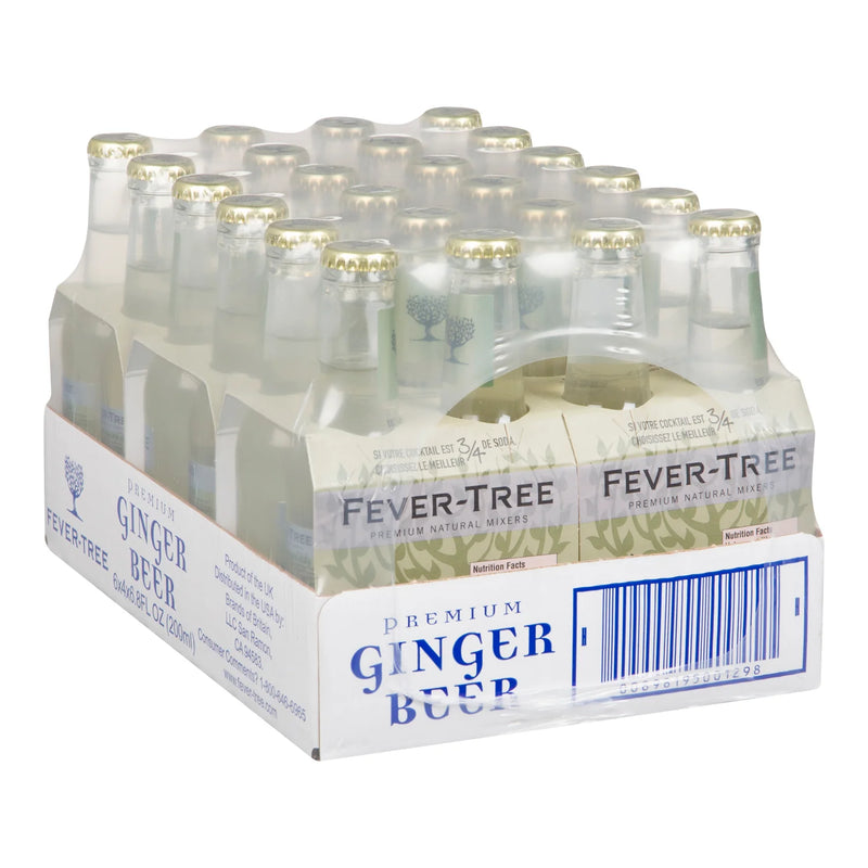 Fever-Tree Premium Ginger Beer - 24 x 200 ml