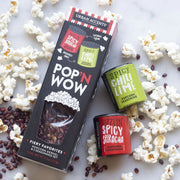 Fiery Favorites Popcorn Kernels & 2 Seasonings Gift Set - 213g