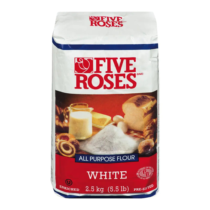 Five Roses All Purpose Flour White flour 2.5 Kg