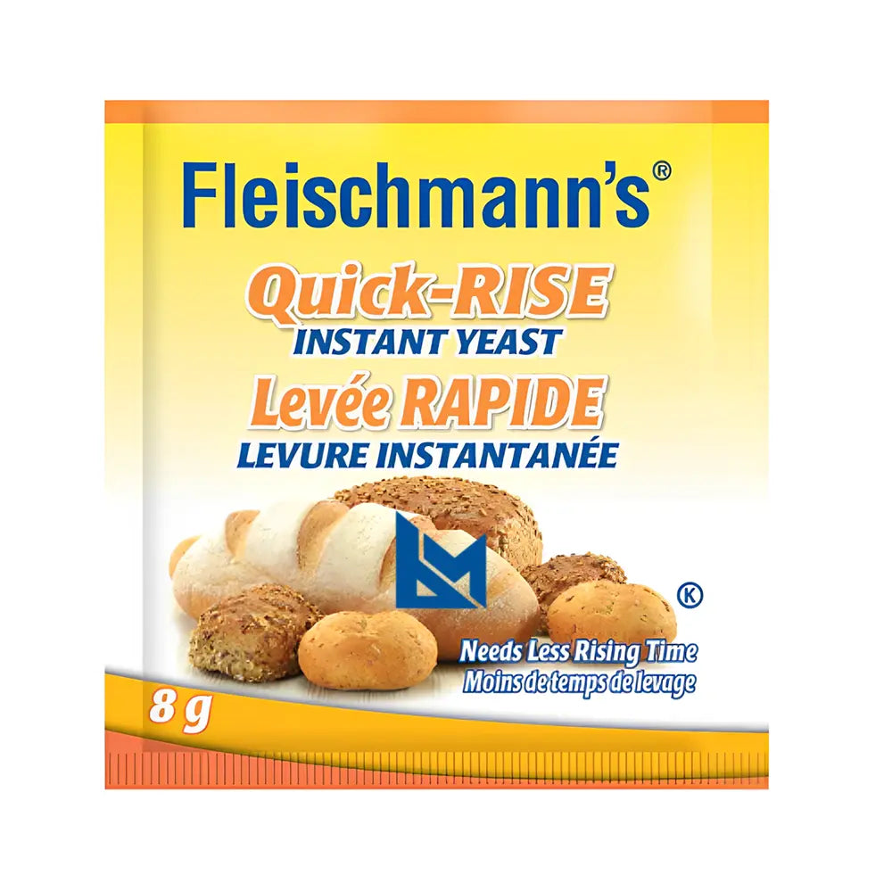 Quick Rising Yeast Package Quick Rise Yeast Envelopes 3x8g Fleischmann, , Bulk Mart Canada