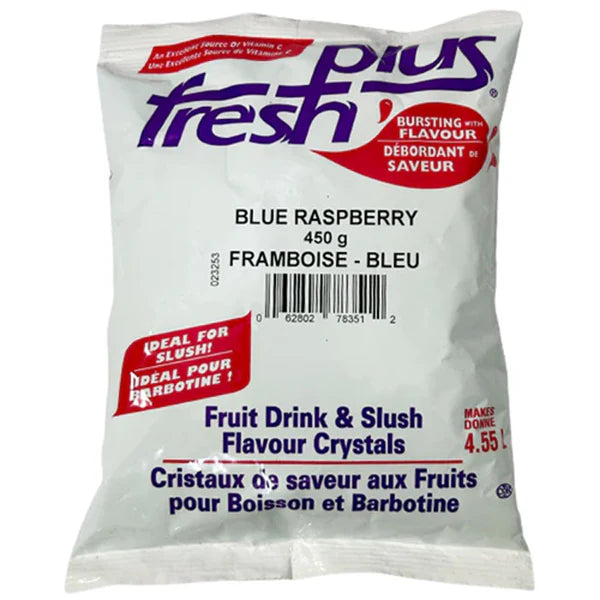 Fresh Plus - Blue Raspberry Drink Crystals - 450g