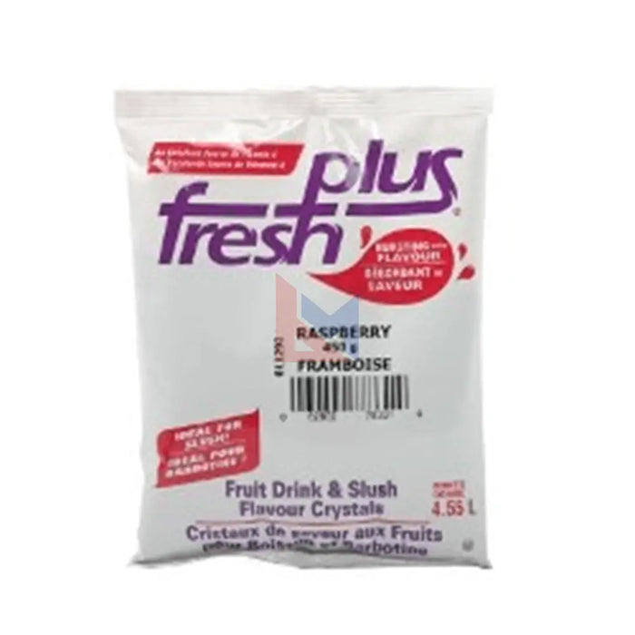 Fresh Plus - Raspberry Drink Crystals - 9 x 450g