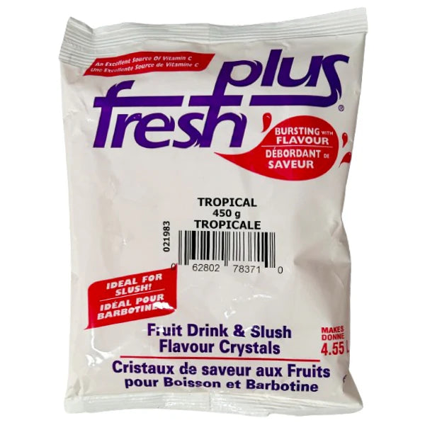 Fresh Plus - Tropical Drink Crystals - 9 x 450g