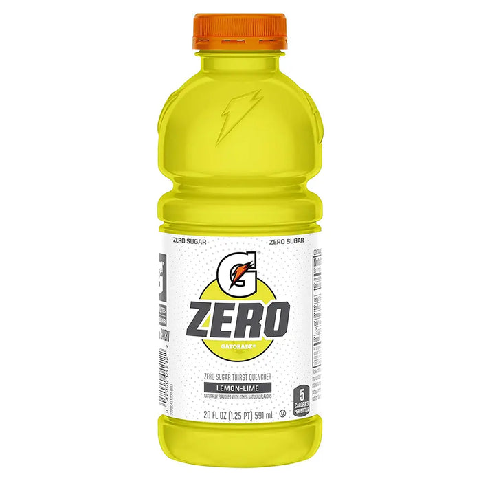 Gatorade - Lemon Lime G Zero Sugar - 12 x 591 ml