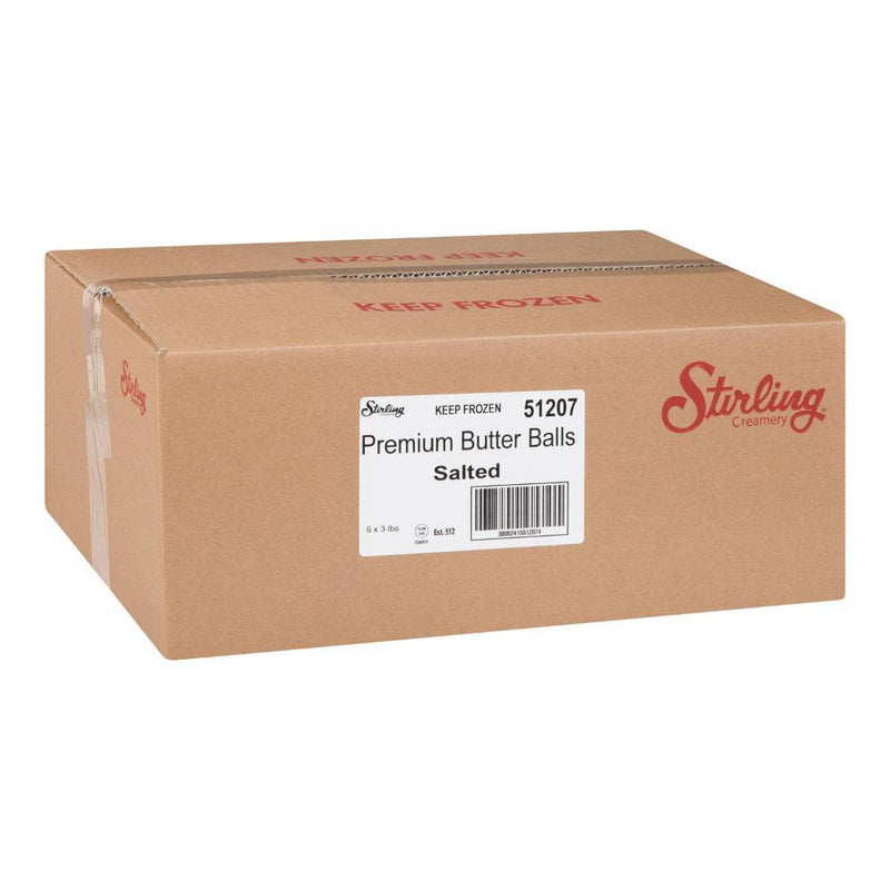 Gay Lea - Stirling Butter Balls Salted - 6 x 1.36 Kg