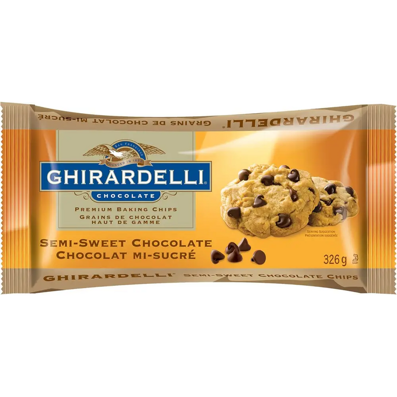 Ghirardelli - Semi Sweet Chocolate Baking Chips - 326g
