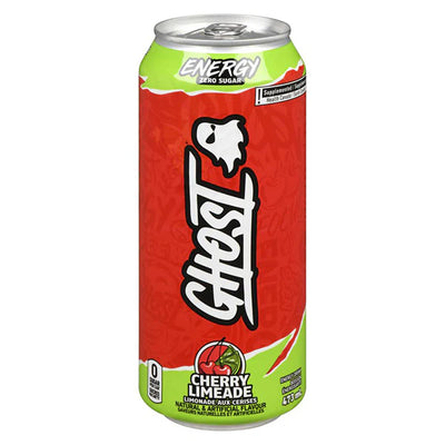 Ghost - Energy Cherry Limeade Zero Sugar - 12 x 473 ml