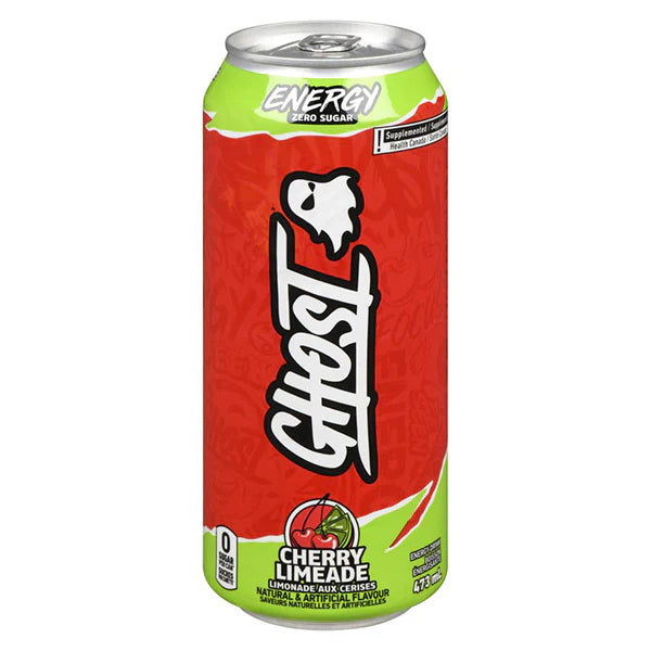 Ghost - Energy Cherry Limeade Zero Sugar - 12 x 473 ml