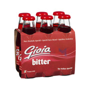 Gioia - Red Bitter Non-alcoholic Aperitif - 24 x 100 ml