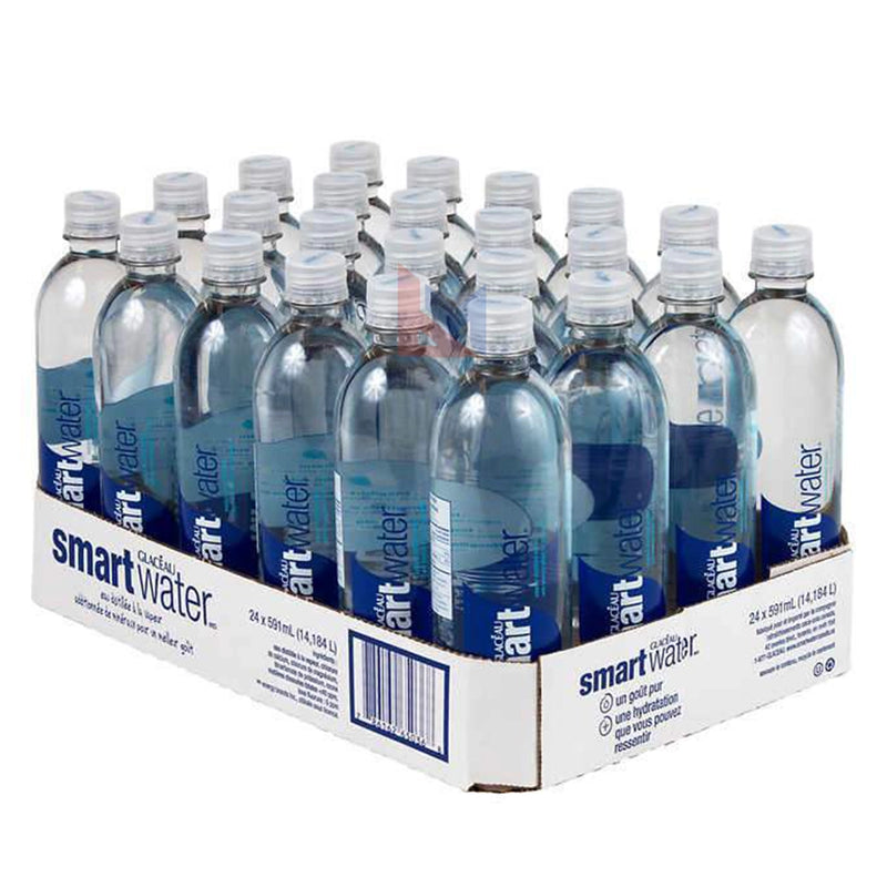 Glaceau - Smartwater Vapour Distilled Water PET - 24 x 591 ml