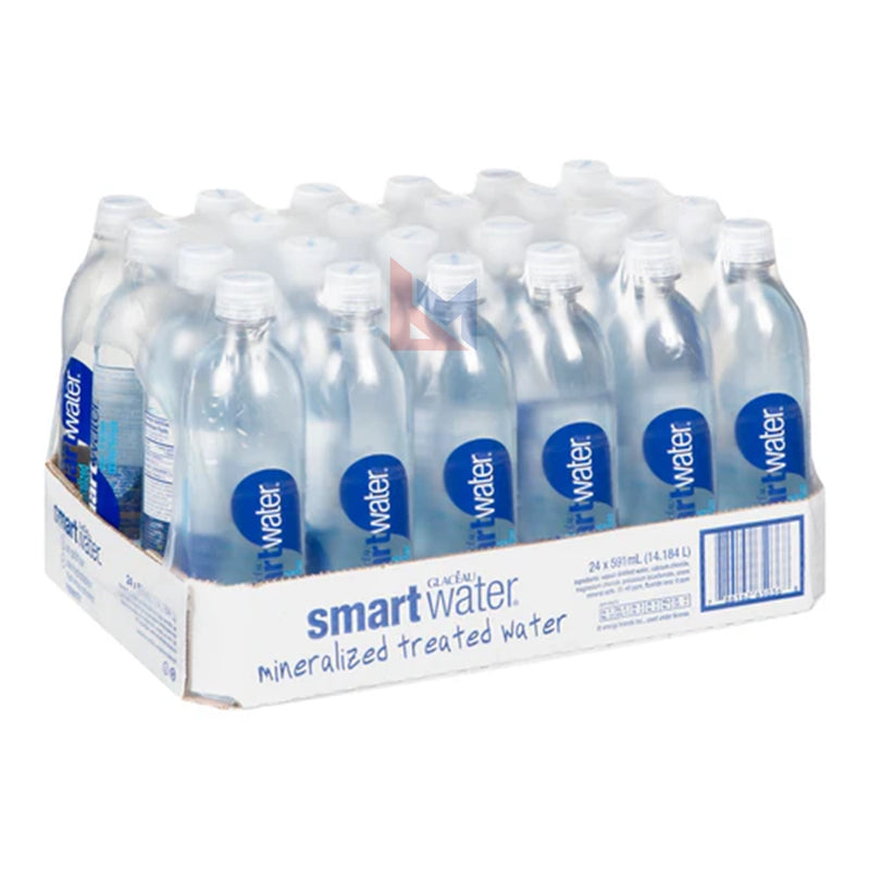 Glaceau - Smartwater Vapour Distilled Water PET - 24 x 591 ml