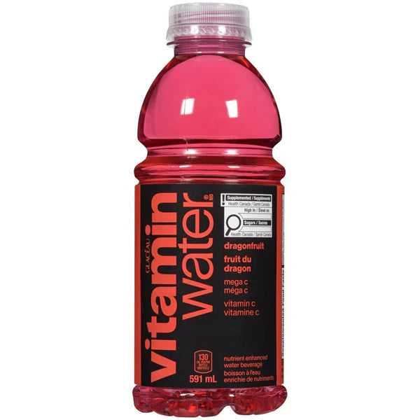 Glaceau - Vitaminwater Mega-C Dragonfruit - 12 x 591 ml
