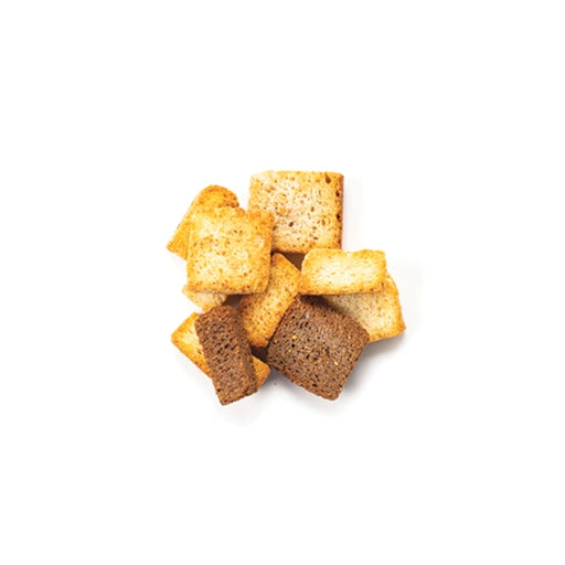 Gourmet Three-Bread Caesar Croutons Bulk - 9.92 Lbs