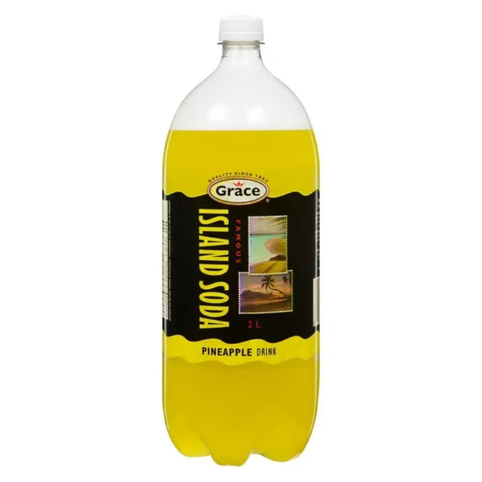 Grace - Island Soda Pineapple Drink - 2 L