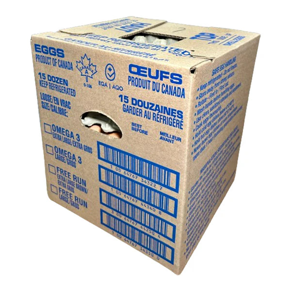 Gray Ridge - Large Brown Eggs Loose - 180/Case