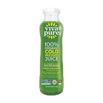 Green Goodness 100% Organic Cold Pressed Juice - 12 x 330 ml