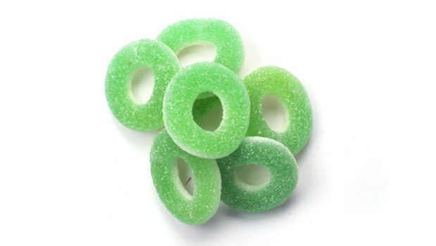 Gummy Apples Rings Bulk Gummies - 12 Kg