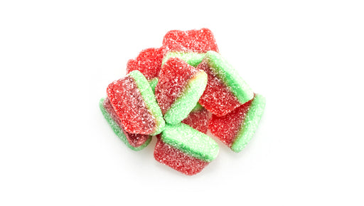 Gummy Mini Sour Watermelon Slices Bulk Gummies - 12 Kg