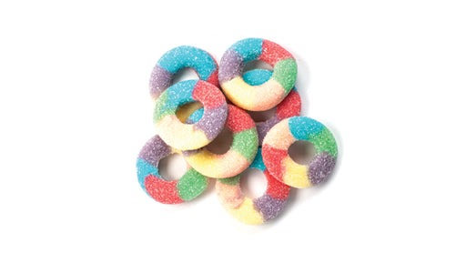Gummy Multicolor Rings Bulk Gummies - 12 Kg