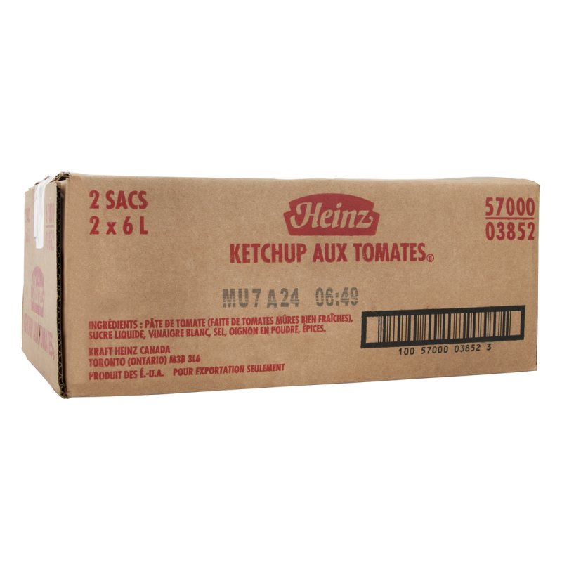 Heinz - Tomato Ketchup Cryovac - 2 x 6 L