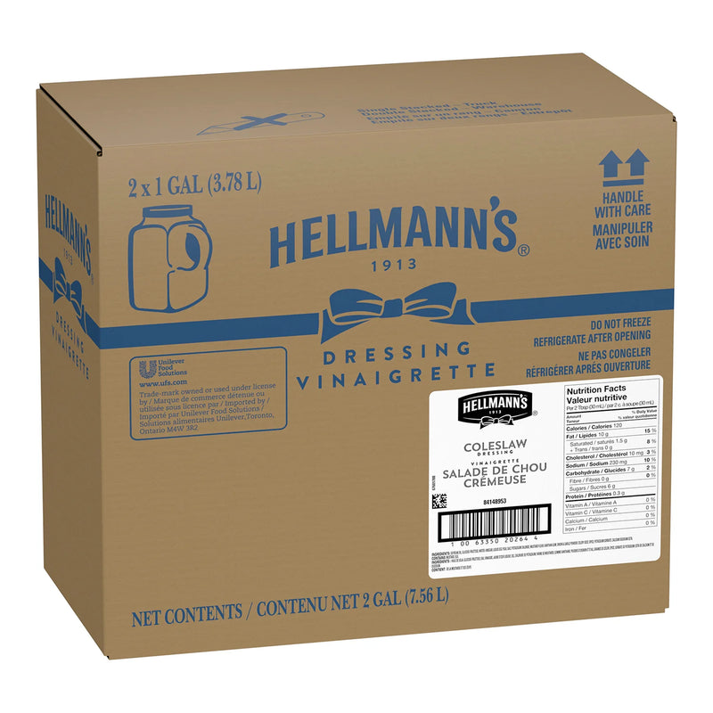 Hellmann's - Creamy Coleslaw Dressing - 2 x 3.78 L