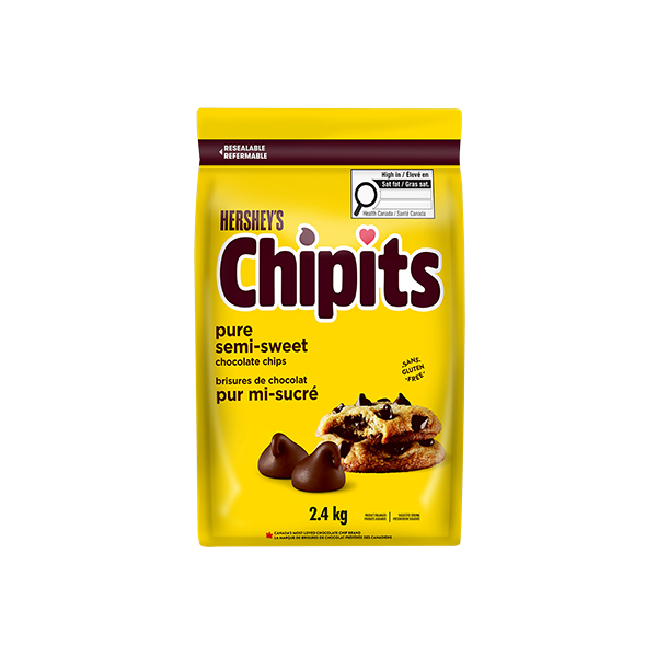 Hershey’s - Chipits Pure Semi-sweet Chocolate Chips - 2.4 Kg