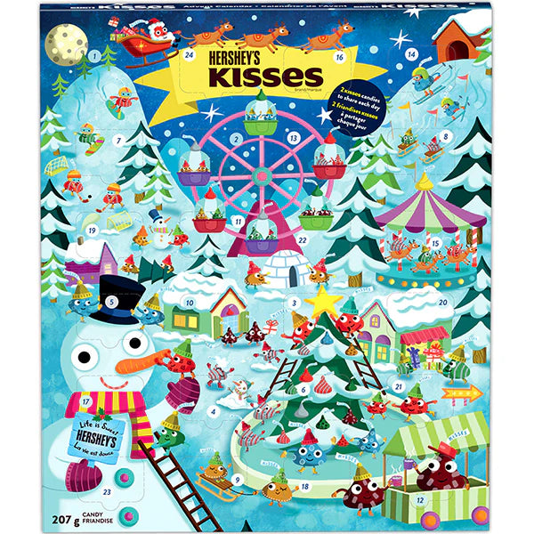 Hershey's - Kisses Advent Calendar - 208 g