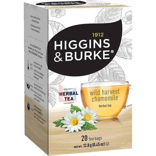 Higgins & Burke - Chamomile Herbal Tea - 20/Pack