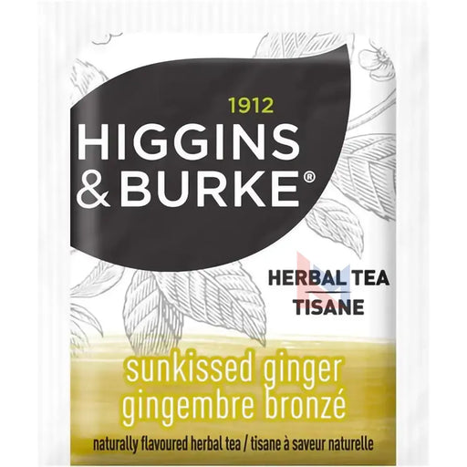 Higgins & Burke - Sunkissed Ginger Herbal Tea - 20/Pack