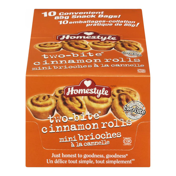 Homestyle - Two-Bite Cinnamon Rolls - 10 x 70g