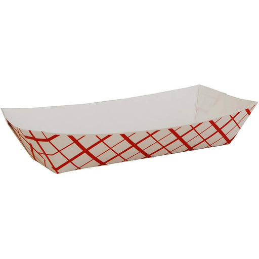 Dura - Hot Dog Tray 7" Red Checker - 1000 / Case