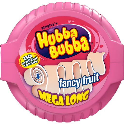 Hubba Bubba Bubble Tape Fancy Fruit Mega Long 12 x 56g