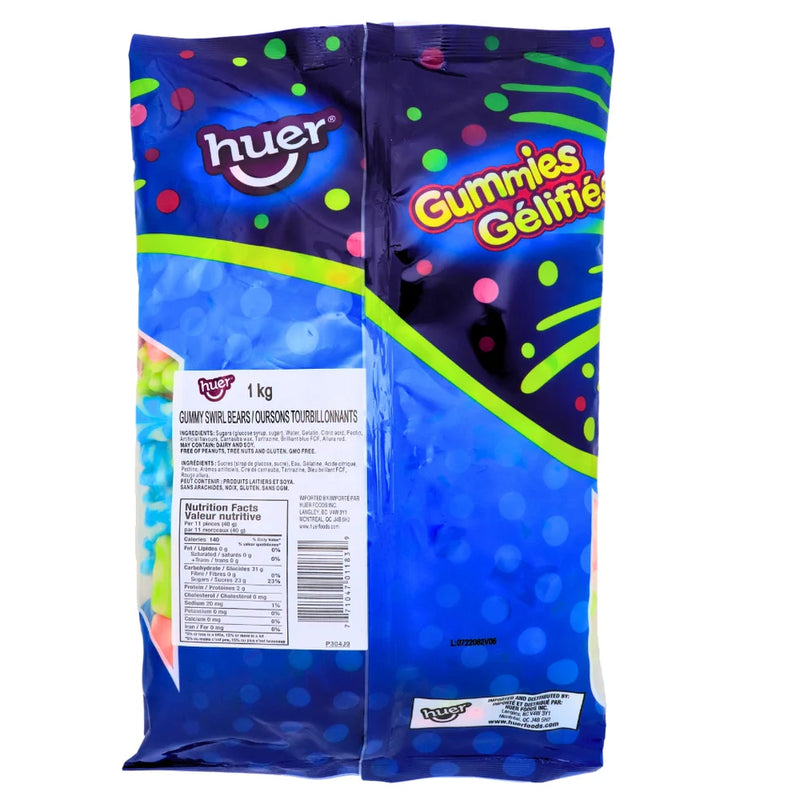 Huer - Gummy Swirl Bears - 1 Kg