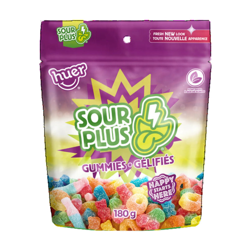 Huer - Sour Plus Gummies - 12 x 180g