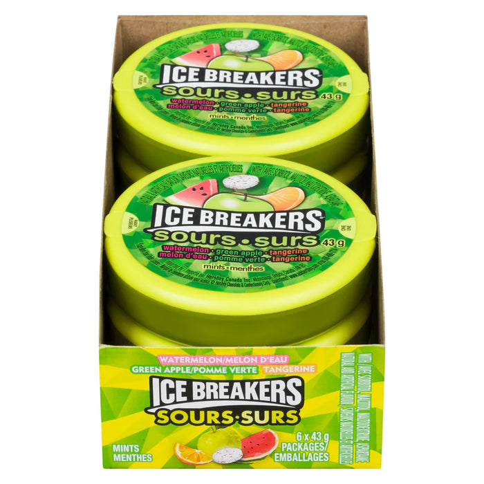 Ice Breakers - Mints Sour Fruit - 6 x 43g