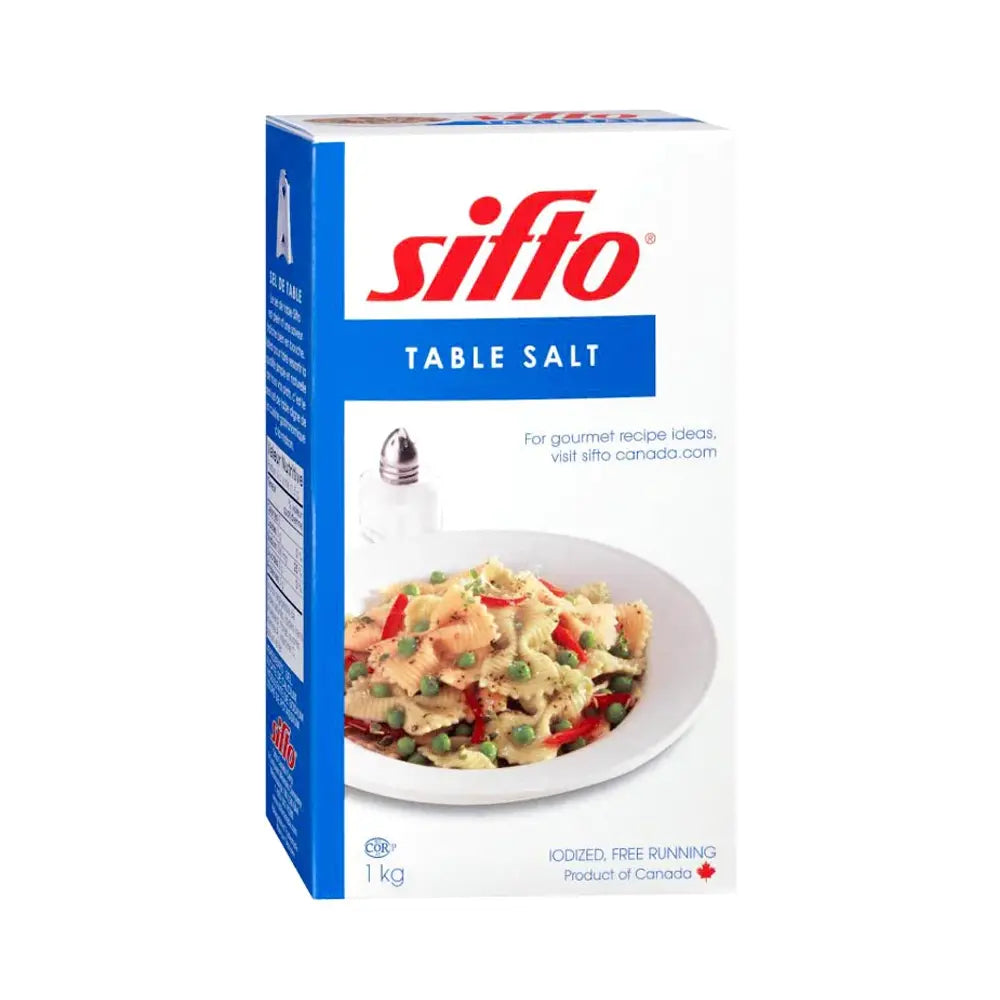 Iodized Table Salt 1kg Sifto Bulk Iodized Salt Free Running Salt — Bulk ...