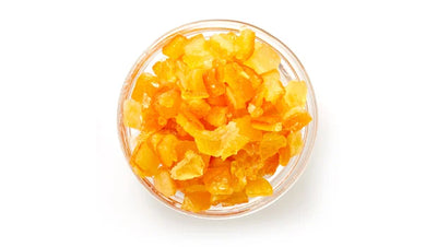Italian Glazed Orange & Lemon Peels Cubed & Sweetened Pieces - 15 Kg